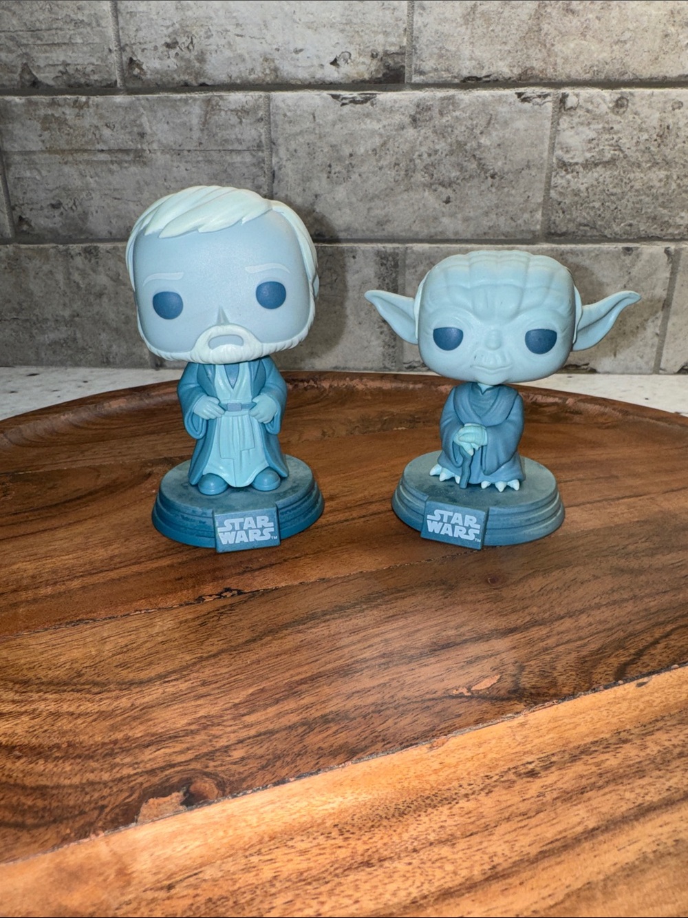 Funko Star Wars Obi-Wan & Yoda Blue-Tinted Pop! Vinyl Figures